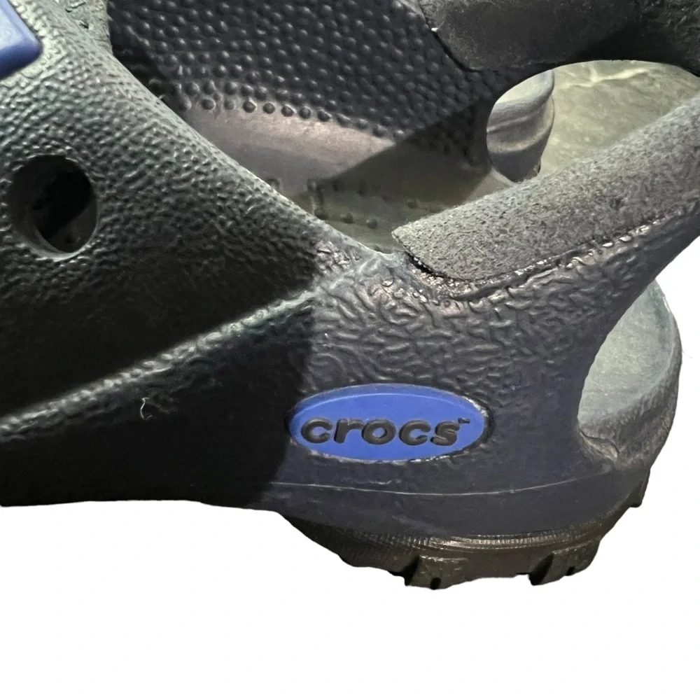 CROCS Trail Blazer Blue Outdoors Close toe water sandal Kids Size 2‎